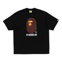 A Bathing Ape Blur By Bathing Ape Relaxed Fit T-Shirt 'Black' 1L30-110-343-BLK