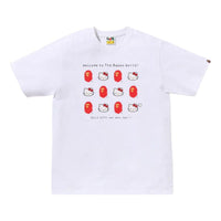 (WMNS) A BATHING APE x HELLO KITTY T-shirt 'White' 1M23-210-903-WHT