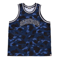 A Bathing Ape Color Camo Jersey 'Navy' 1I30-108-019-NVY