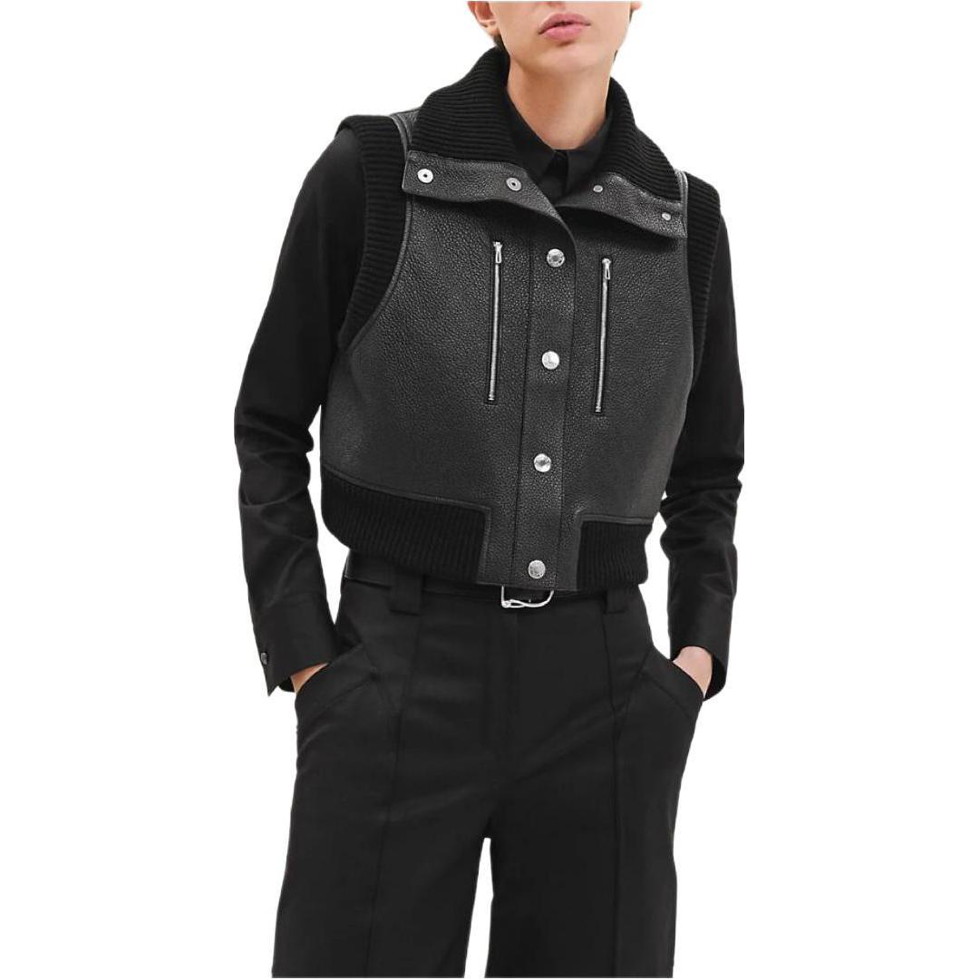 HERMES Vests Women's Black