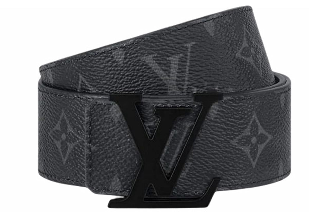 LOUIS VUITTON Lv Initiales 40mm Matte Black Belt
