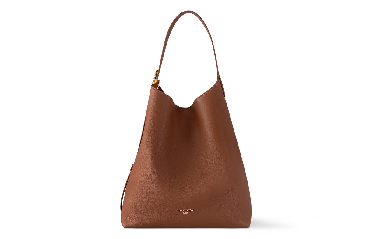LOUIS VUITTON Hobo Low Key Mm Cognac