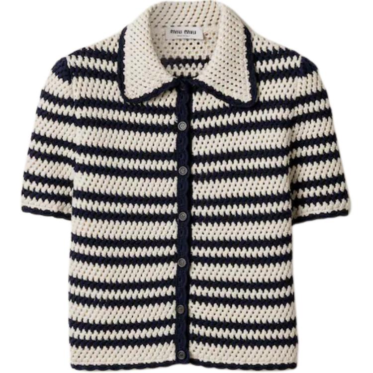 MIU MIU SS25 Knitwear Women's Natural