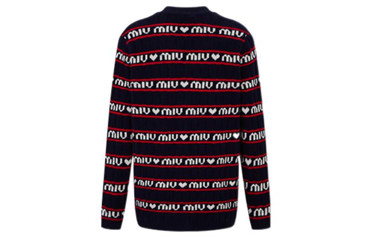 MIU MIU SS22 Cashmere Sweater Women's Black