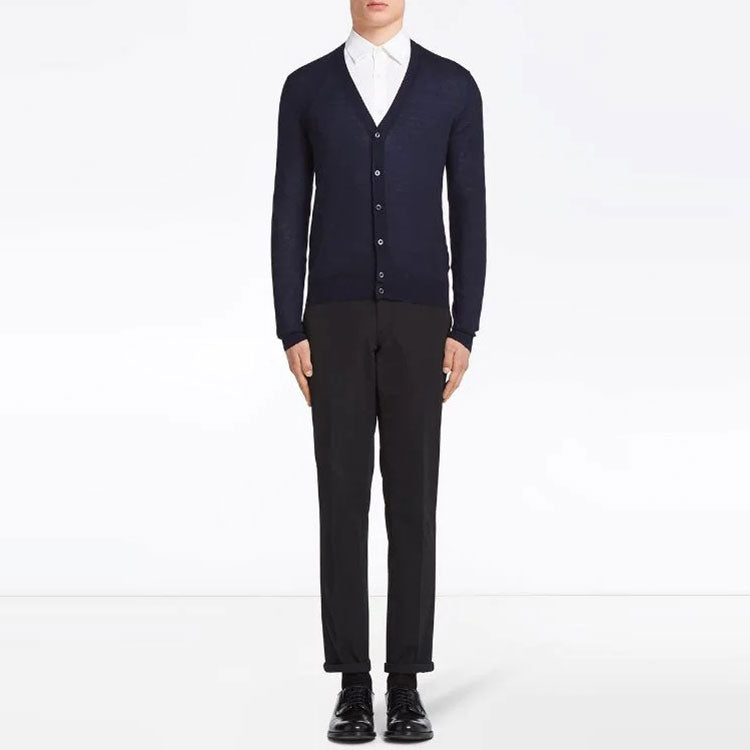 PRADA FW21 Knitwear Men's Dark Blue