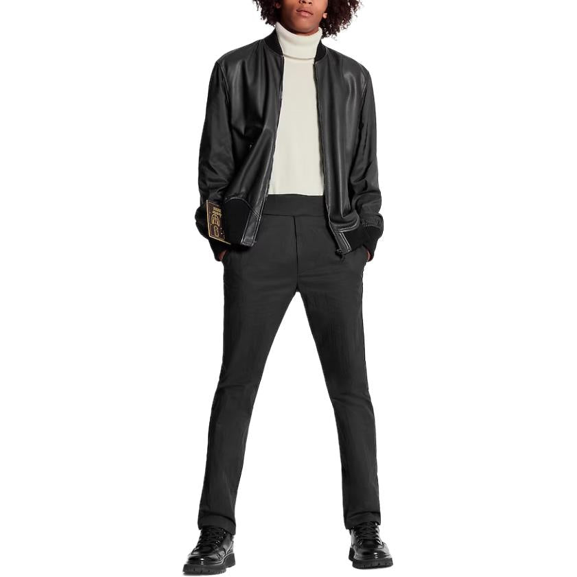 LOUIS VUITTON Reversible Leather Nylon Jacket