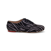 Hogan Zebra-Print Leather Loafers