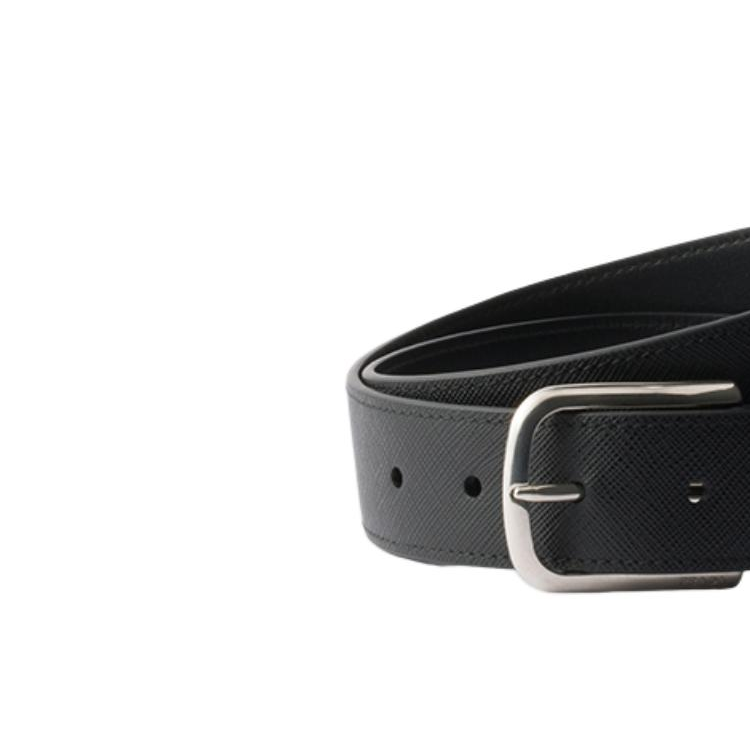 PRADA Saffiano Leather Belt