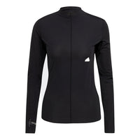 (WMNS) adidas Long Sleeve T-Shirt 'Black' HM2838