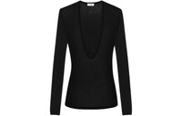 SAINT LAURENT Scoop neck Knitted Jumper