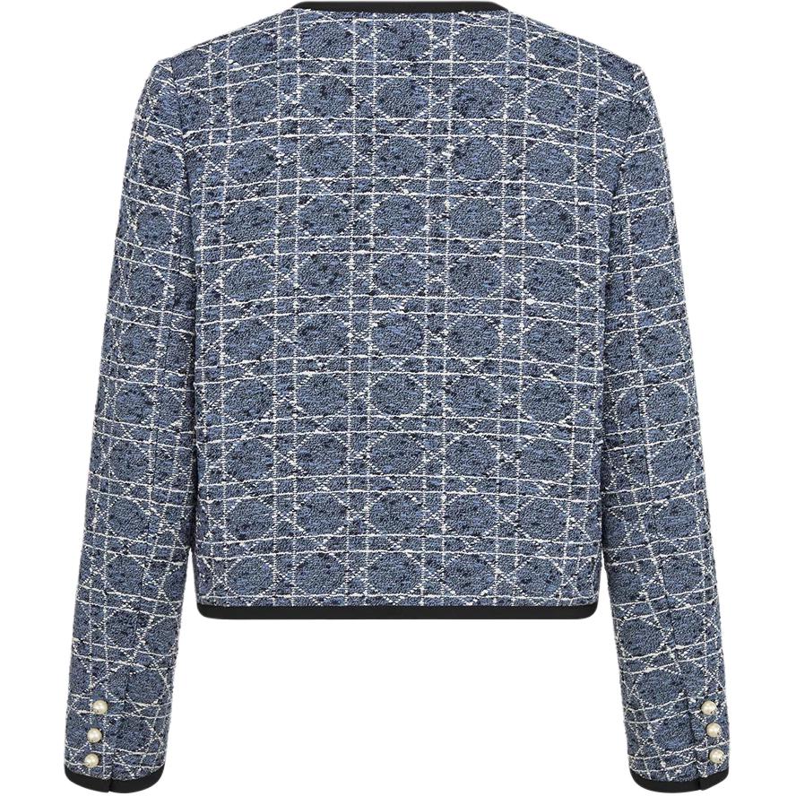 DIOR Cropped Coats Women's Blue