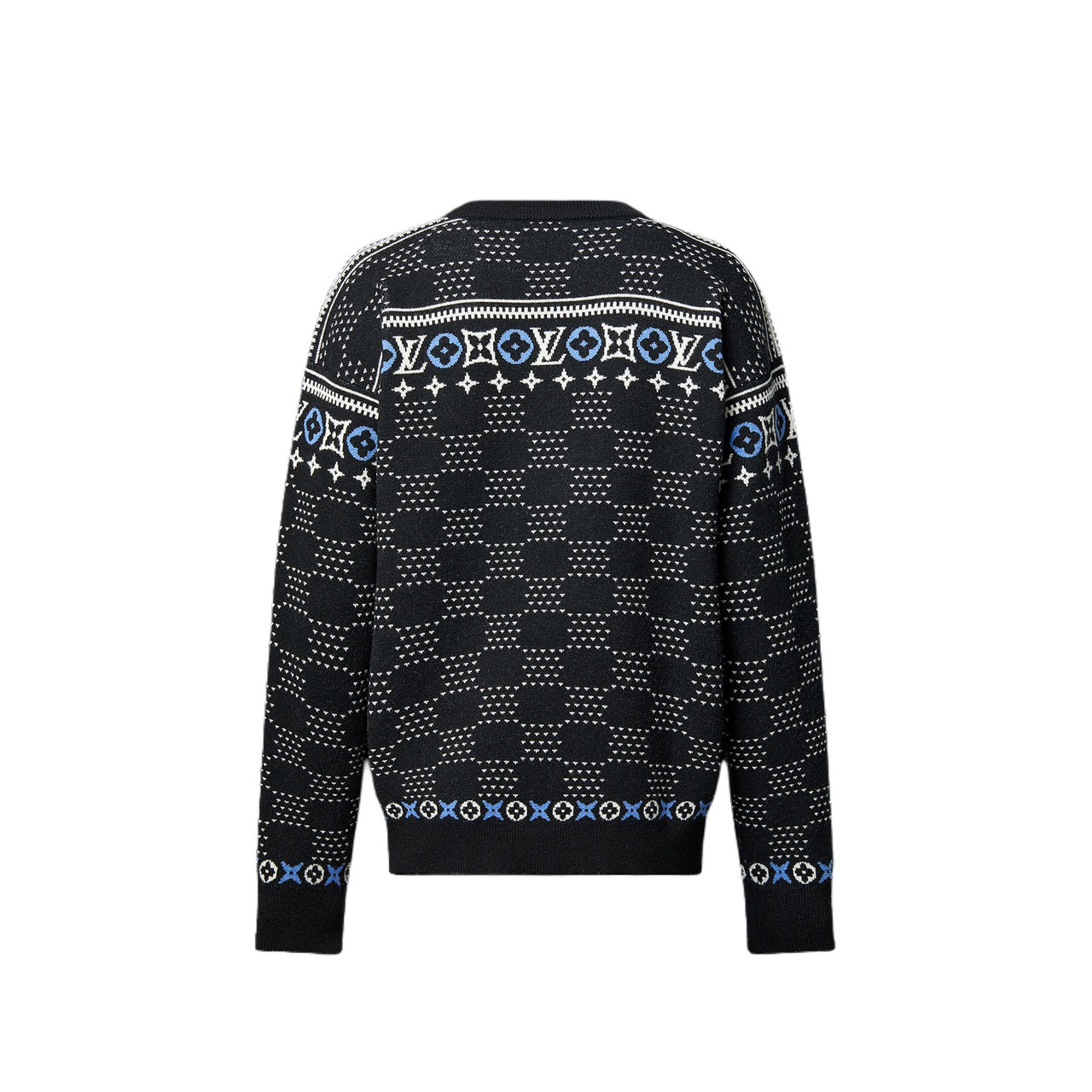 LOUIS VUITTON Jacquard Wool Pullover