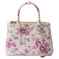 PRADA Galleria Killer Bag Saffiano Leather Shoulder Bag Crossbody Bag Handbag Women's Begonia Pink