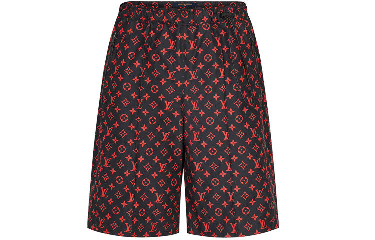 LOUIS VUITTON New Quarterly Products Of LV Casual Shorts Women's Red