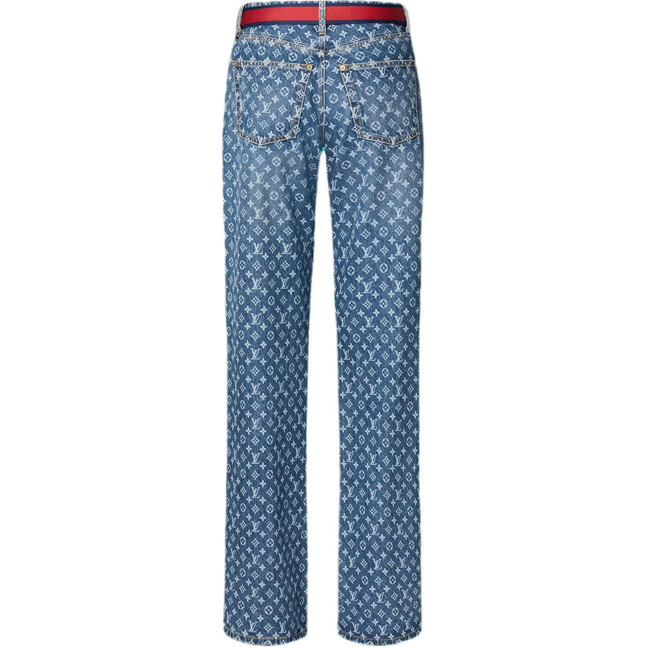 LOUIS VUITTON Lv X Ac Monogram Jeans