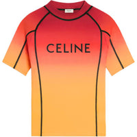 CELINE Surf T-shirt In Sunset Lycra