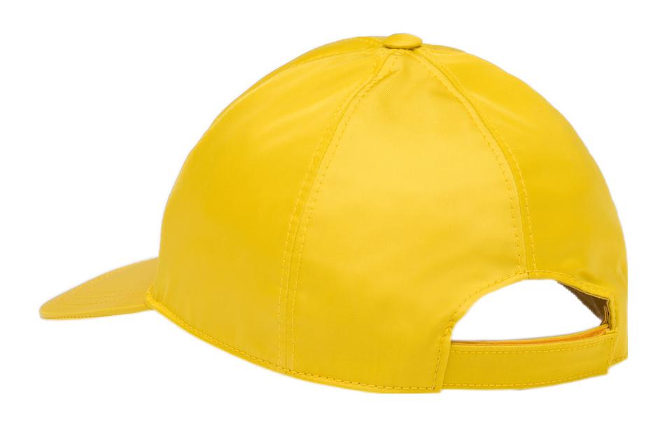 PRADA Re Nylon Baseball Caps Men Yellow