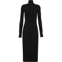 PRADA Long-Sleeved Dresses Women's Black