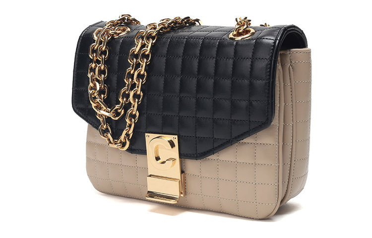 CELINE Leather Crossbody Bag, Shoulder Bag Women's