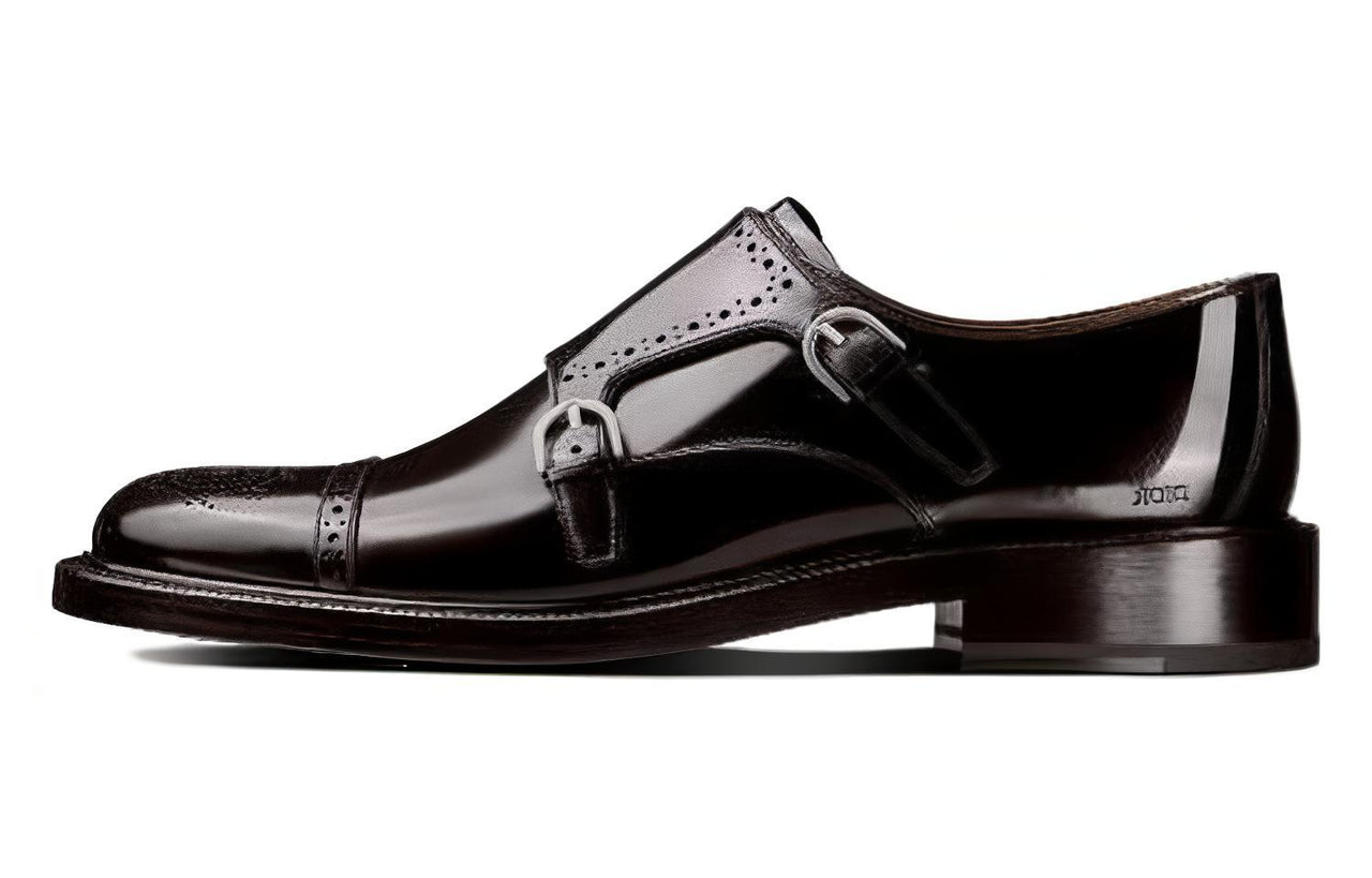 DIOR Evidence Derby Dress Shoes Men's Black