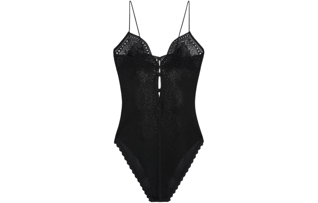 CELINE Lingerie Bodysuit In Silk