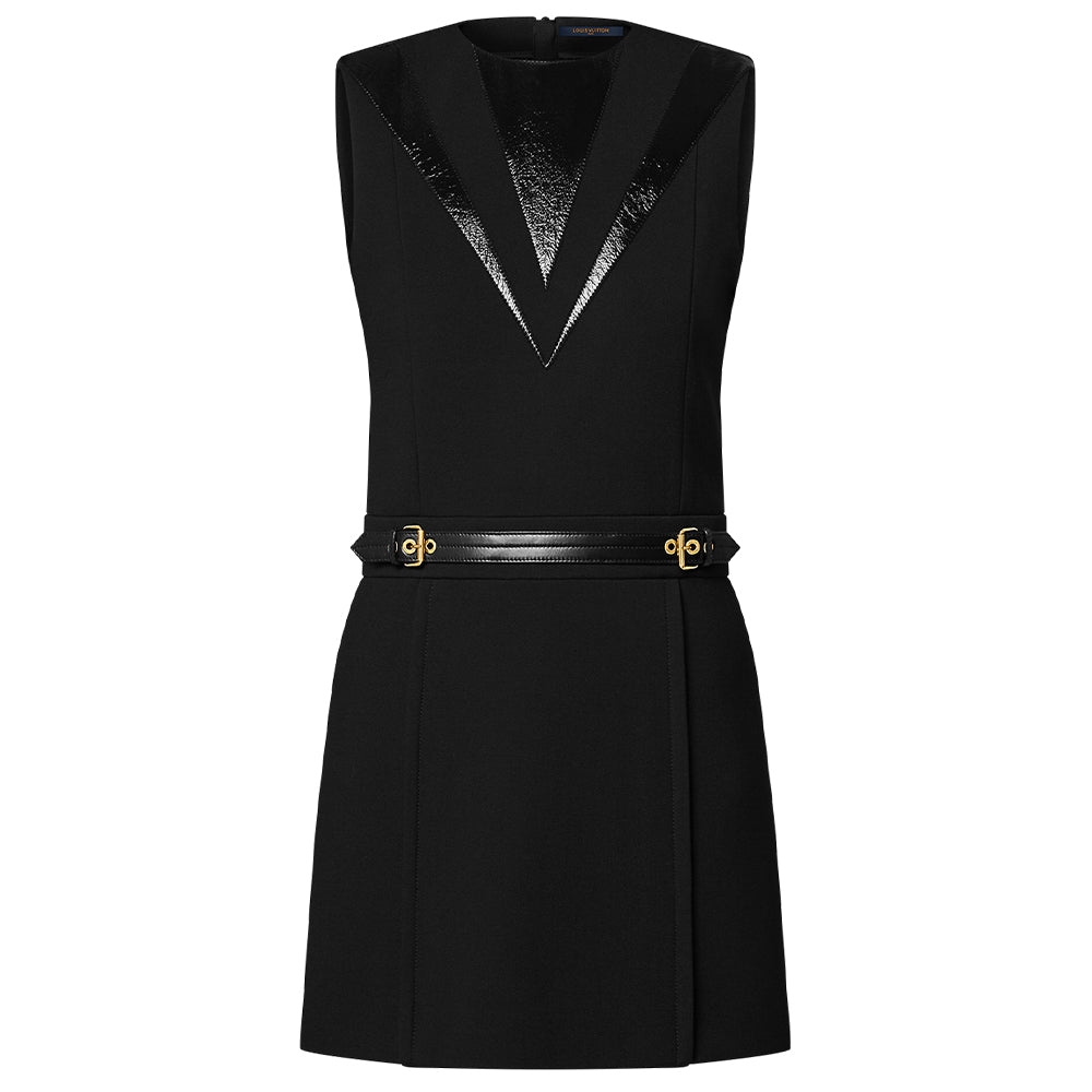 LOUIS VUITTON Belt Detail Fitted Dress