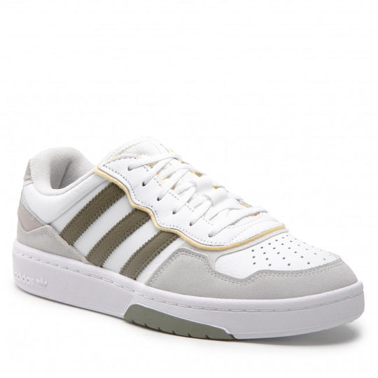 adidas originals Court Refit 'White  Focus Olive  Grey' GX4370