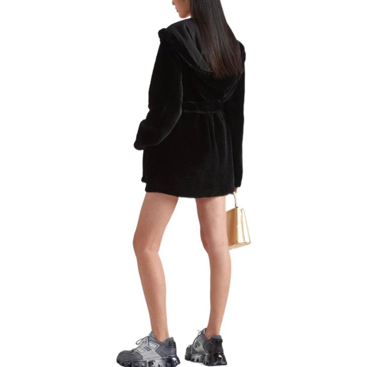 PRADA Holiday Jackets Women's Black