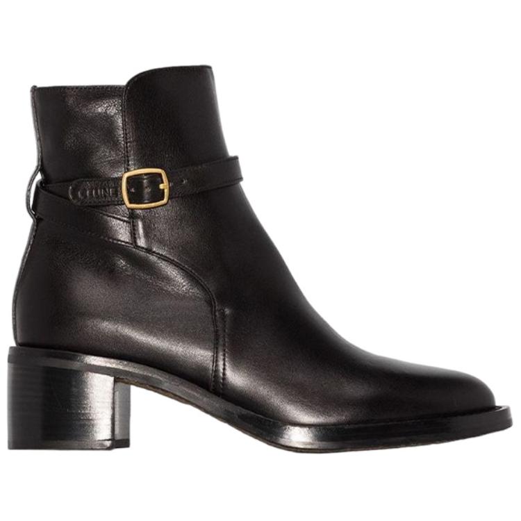CELINE Ankle Boots Women's Black