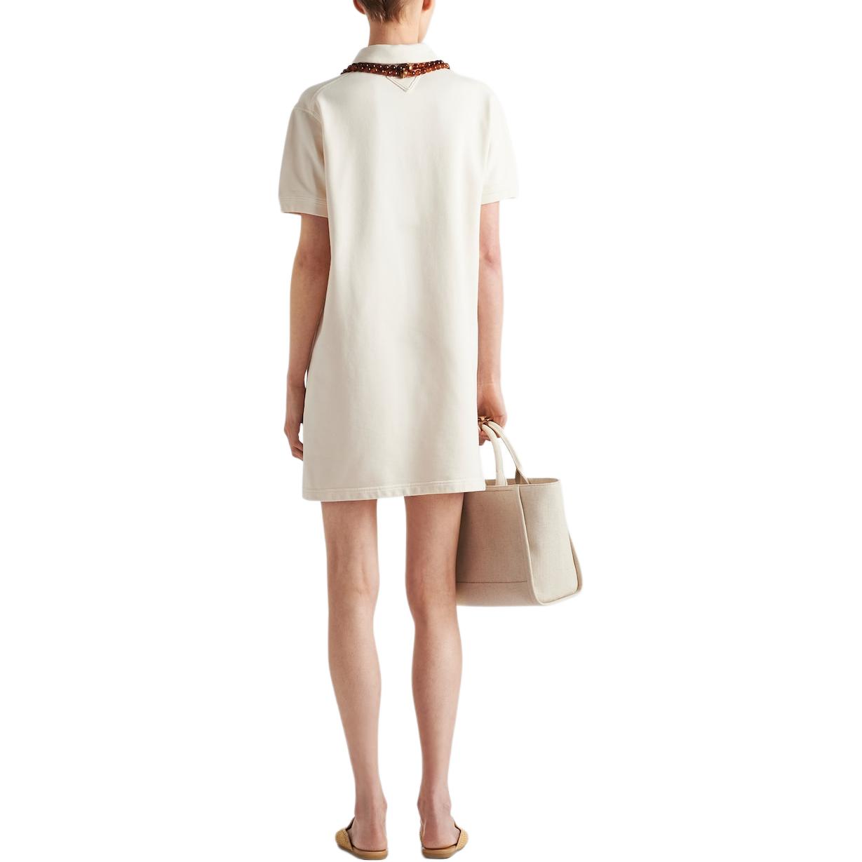 PRADA Fleece Short sleeves Mini Dress • SneakerSouqq