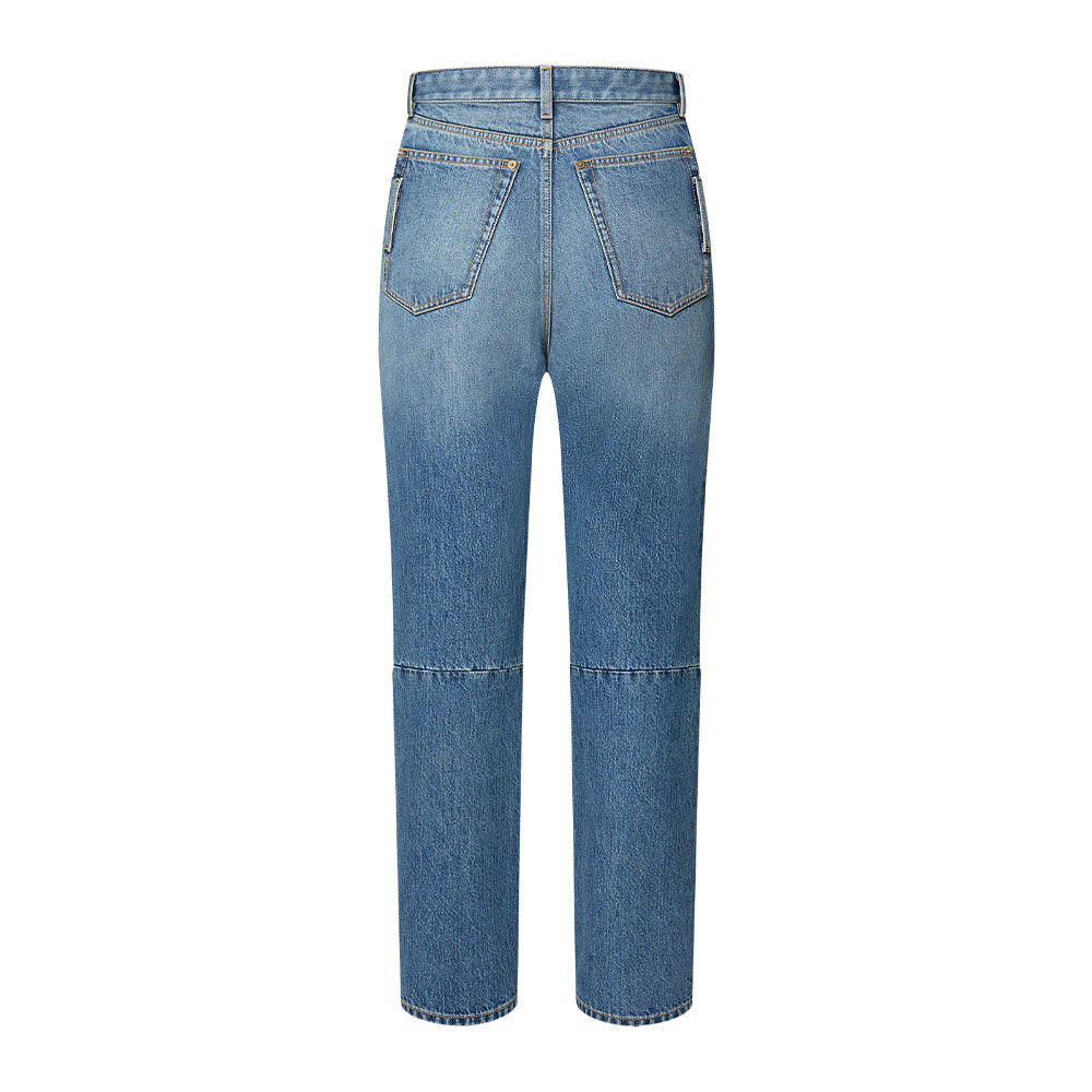 LOUIS VUITTON SKI Skiing Series FW24 Jeans Women's Blue