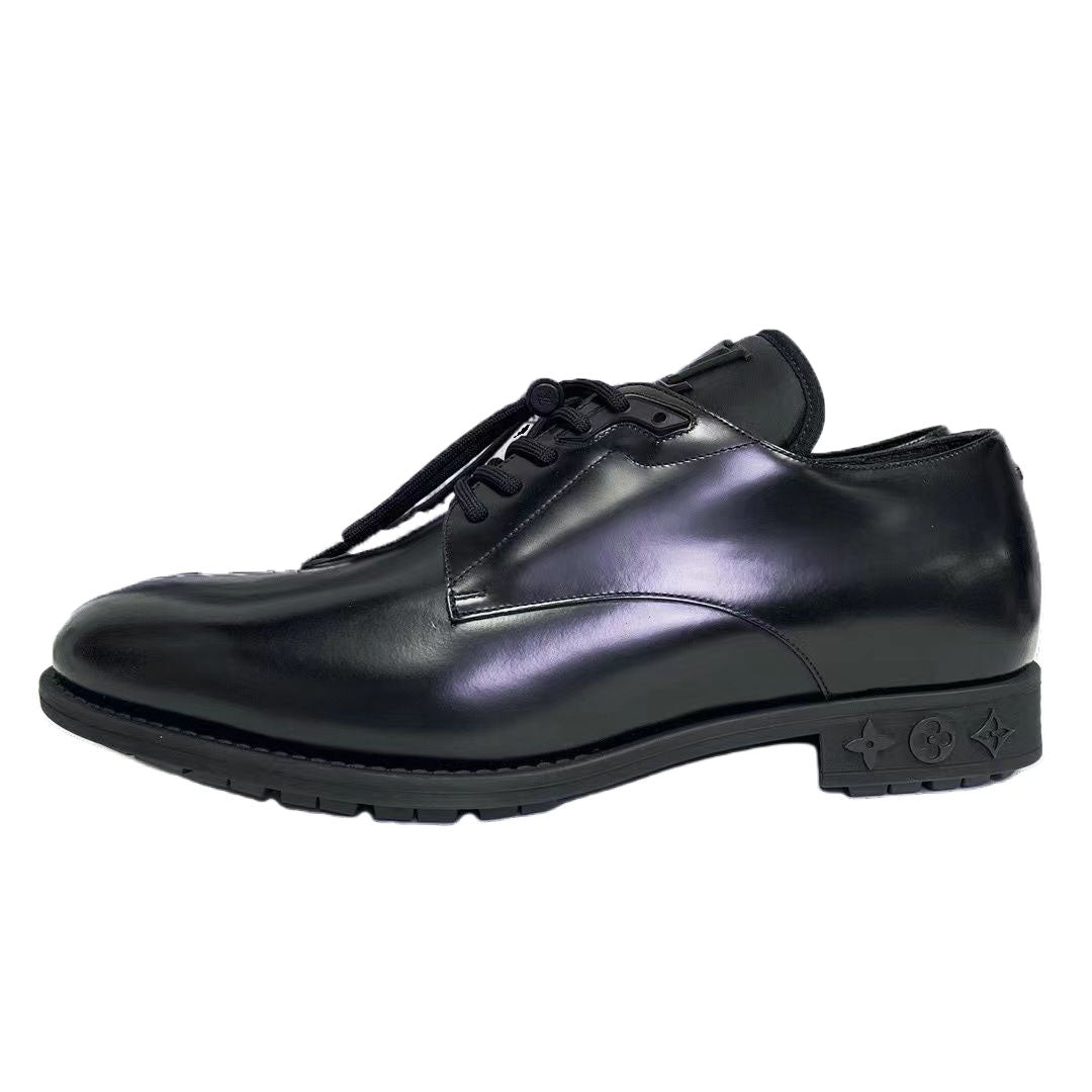 LOUIS VUITTON Dress Shoes Men's Black