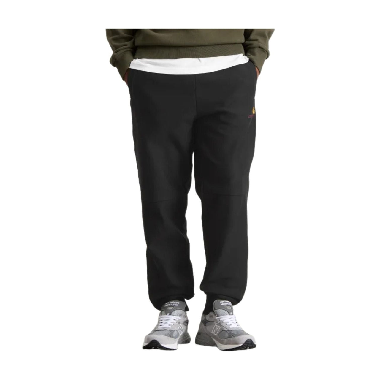 Carhartt WIP American Script Fleece Jogging Pants 'Black' I027042-89-XX