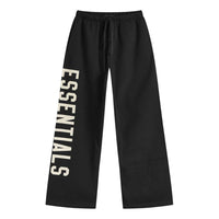 Fear of God Essentials Fleece Relaxed Sweatpant 'Black' 130BT244320F