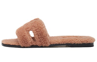 HERMES Oran Stylish Sandals Women's Brown