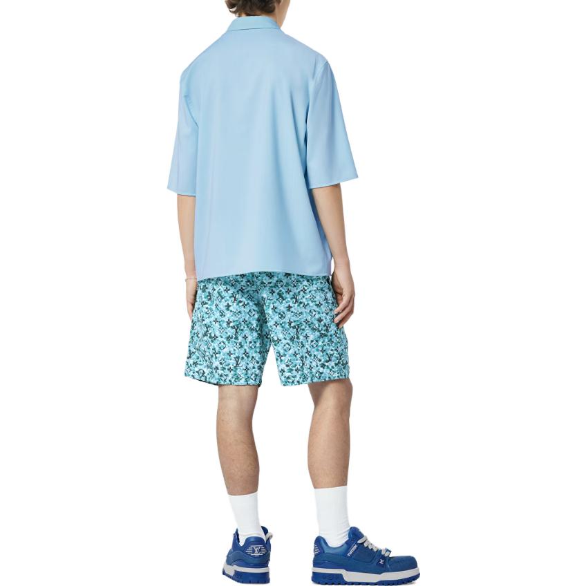 LOUIS VUITTON SS23 Casual Shorts Men's Blue