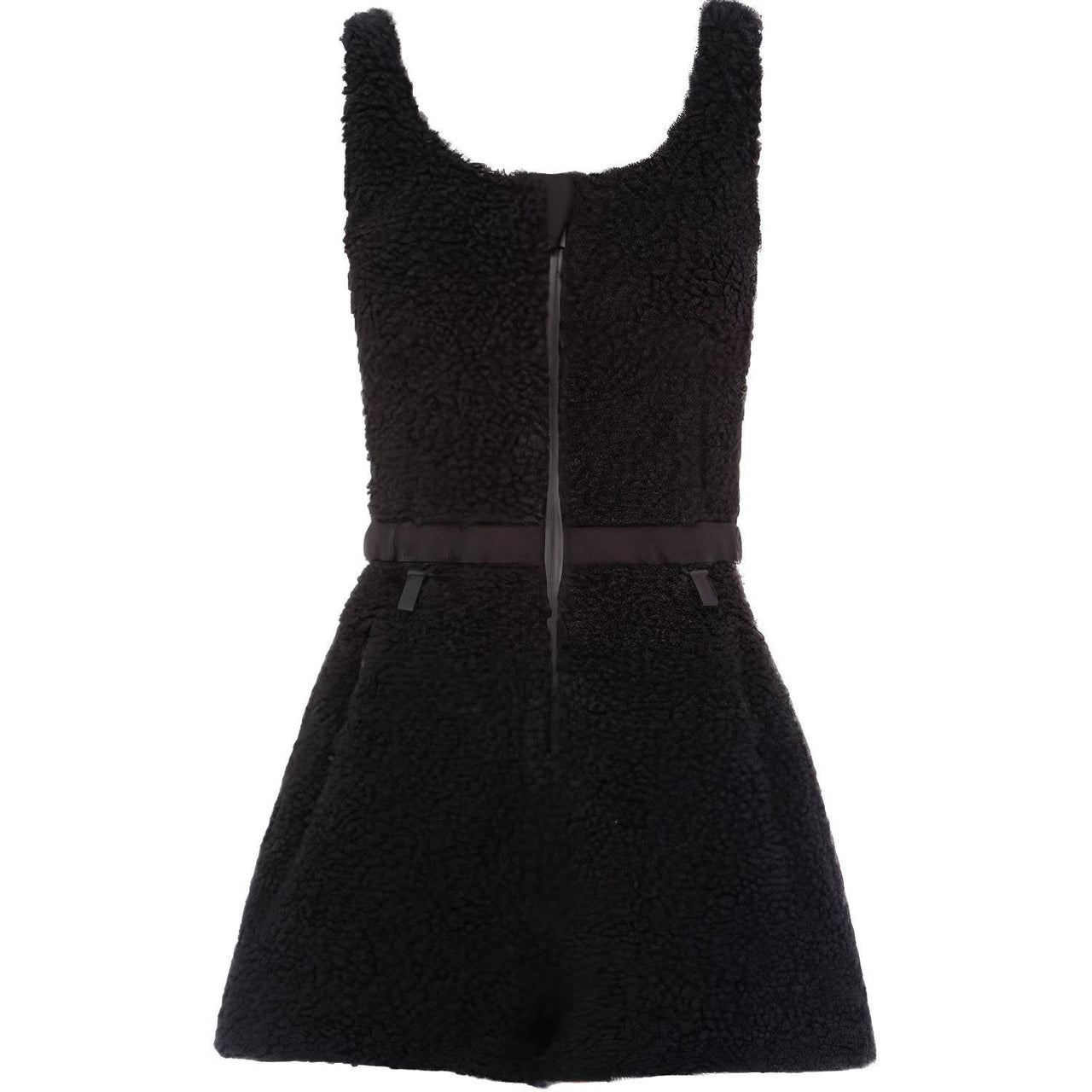 PRADA FW22 Sleeveless Dress Women's Black