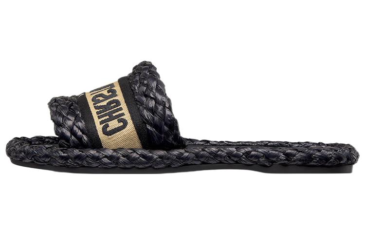 DIOR Dway Quiet Slide Slippers Women's Black