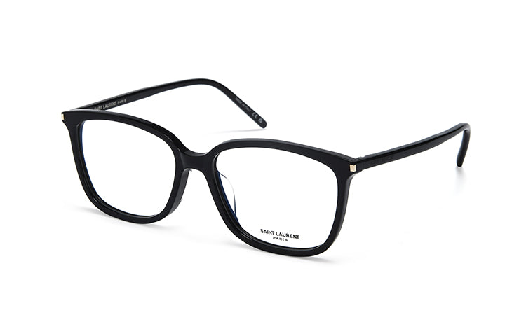 SAINT LAURENT Plate Frame Square Eyeglass Frames Unisex