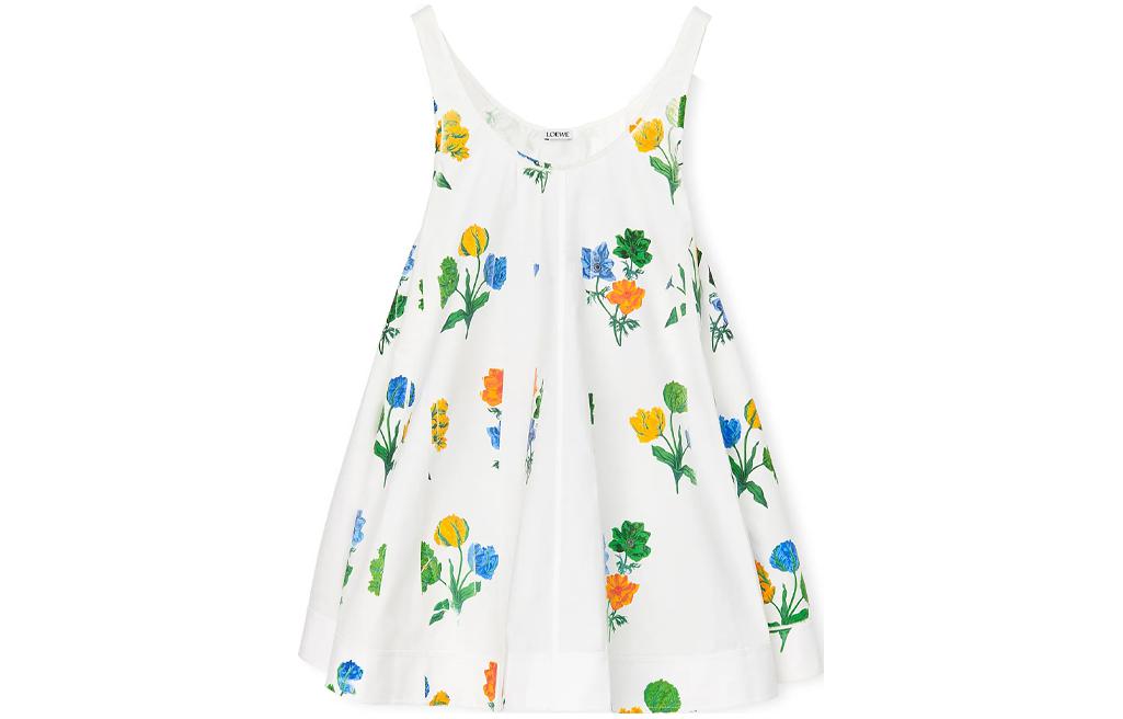 LOEWE Sleeveless Dresses Women's White