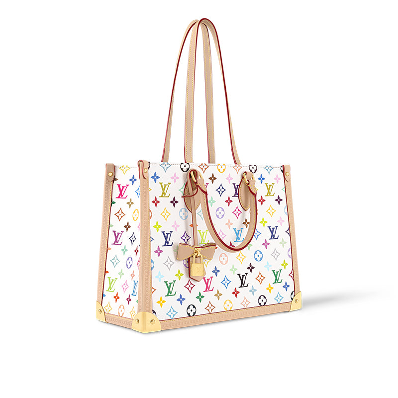 LOUIS VUITTON X Takashi Murakami OnTheGo Mm White Multicolored