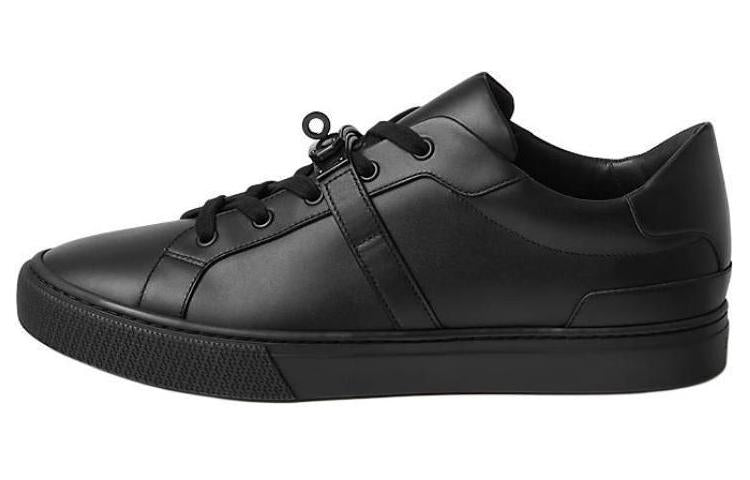 HERMES Day Low-Top Skateboard Shoes Men's Black