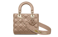 DIOR Lady Dior Sheepskin Dior Bag Shoulder Bag Crossbody Bag Handbag Women's Warm Taupe Gray