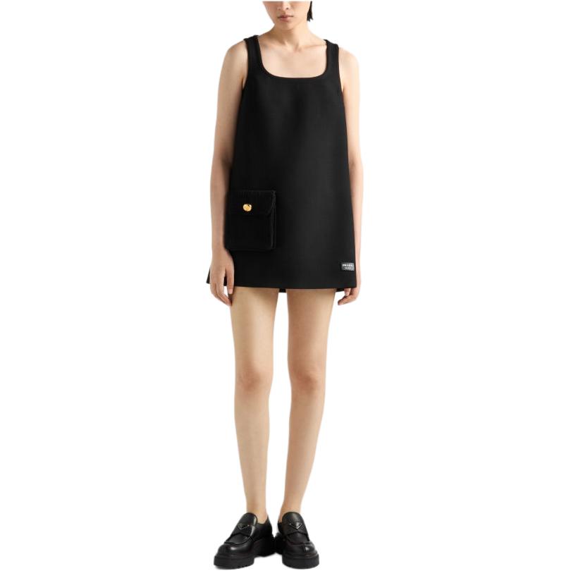 PRADA Natté Mini Dress