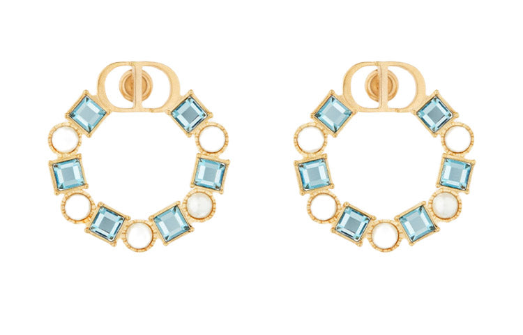 DIOR Earrings Women's Gold