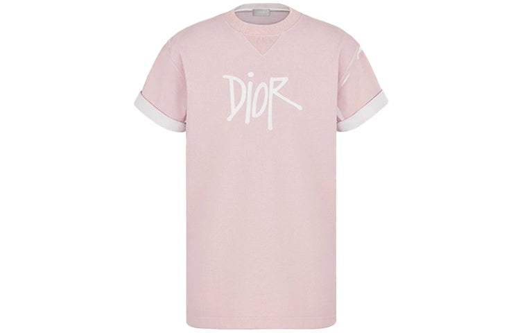 DIOR Quarterly New Products T Shirts Men Pink