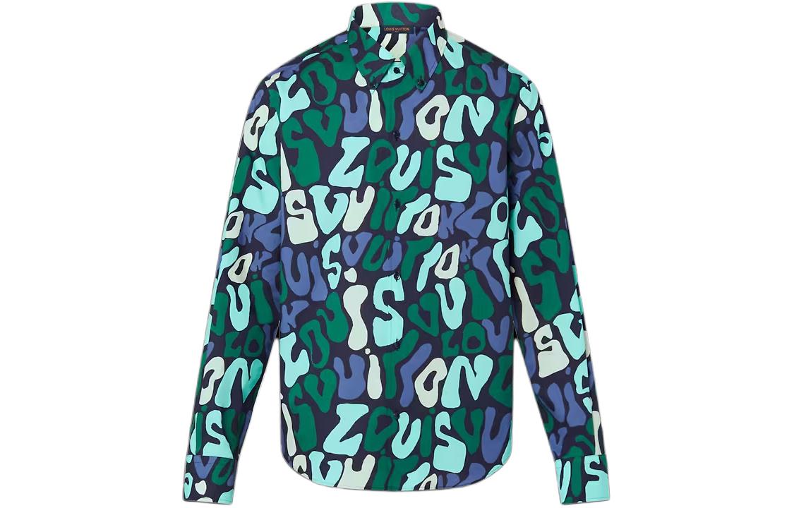 LOUIS VUITTON Shirt Men's Green