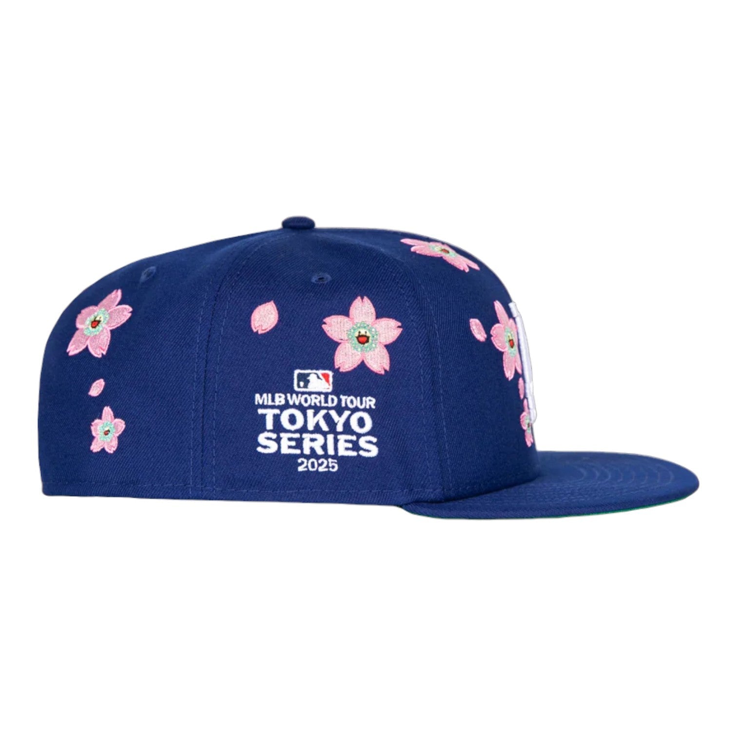 New Era x Takashi Murakami x MLB World Tour Tokyo Series 2025 New Era 59FIFTY Dodgers Snapback Hat 'Blue' 22710-NAVY-DGRS
