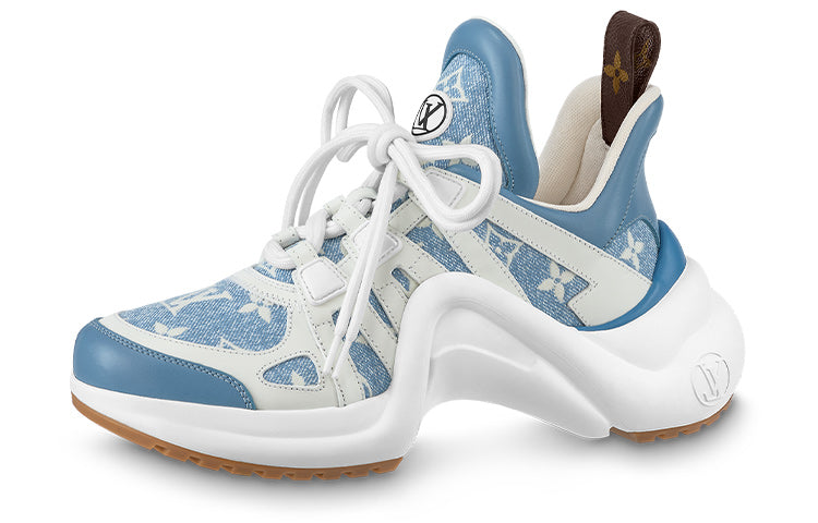 LOUIS VUITTON Archlight 1.0 Sneakers 'Denim Monogram' Women's