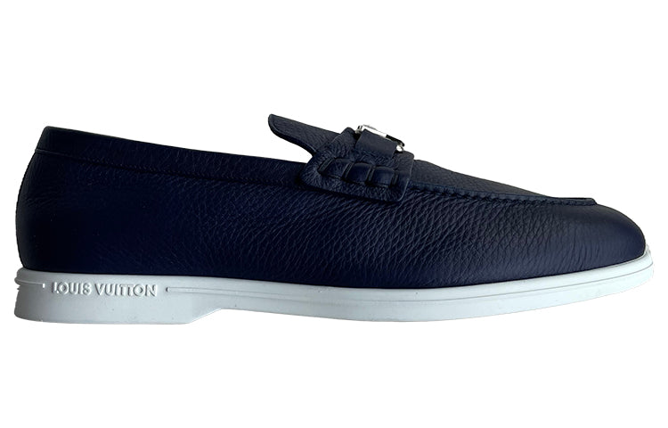 LOUIS VUITTON Loafers Men's Dark Blue